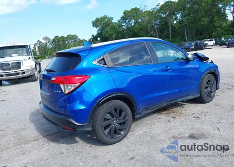 2021 Honda Hr-V 2Wd Sport z USA, uszkodzony, nr VIN 3CZRU5H12MM717860